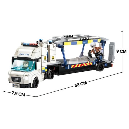 Designer "Police. Auto -veinists ", 620 parts, in the package-1