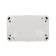 Horizontal Block 2 Mini OG IP54 with grounding, o/y, white kranz