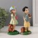 Souvenir Polystone "Boy and girl with bears" set 2 pcs 6x7.5x17 cm