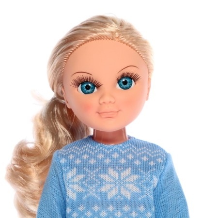 Doll "Anastasia. Snowflake "with a sound device-1