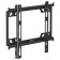 Holder F2617-B Black 22 "-40" Max.25kg wall-mounted.