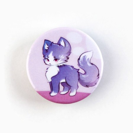 Supply icon "purple cat", d = 25mm-1