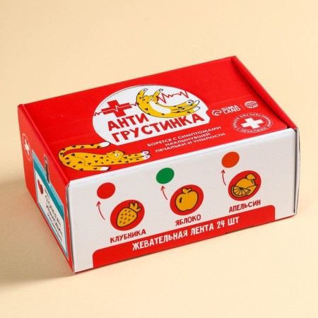 Chewing ribbon in the coil "ambulance", 8 g x 24 pcs.-4