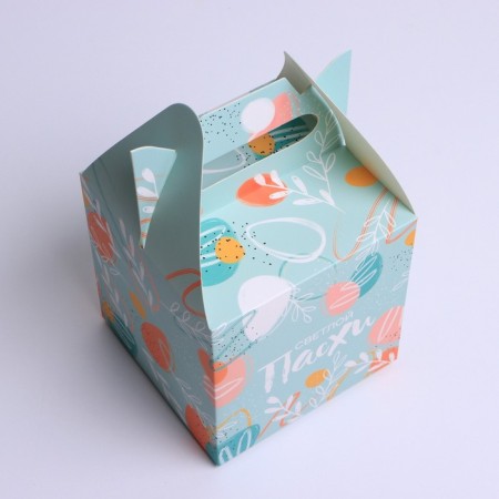 Confectionery box, packaging, "Light Easter", 14 x 14 x 14 cm-2