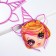 Hair cap “Beauty, happiness and magic” 22 x 14.5 cm