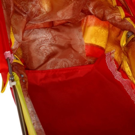 Puppet stroller No. 13, red/yellow color-7