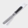 A blade-tank with a plastic handle, curved, 32 cm, working part 20 cm, black color