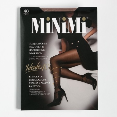 Women's tights minimi ideale 40 den, tan color (Daino), size 5