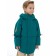 Windbreaker for boys, height 98 cm, emerald color