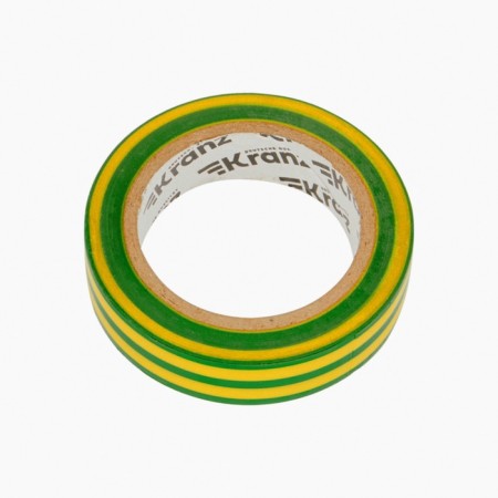 PVC island 0.13x15 mm, 10 m, yellow-green Kranz-3