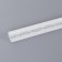 Ceiling skirting board C06/30 "Alma" silver, 30x30x2000