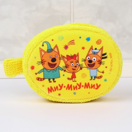 Mochelk children's three cats "Beach" size 15x10cm-1