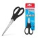 Scissors Erichkrause Standard, 17 cm, with improved double sharpening, do not rust, black