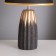 Table lamp "Angel" 1x40W E14 black/gold 22x22x38cm