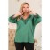 Female jumper, size 50, green color