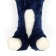 Akula overalls with a hood, size S (DS 25 cm, OG 35 cm, Osh 25 cm), blue