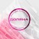Mold Dolyana "Brick Wall", silicone, 10 × 10 cm, pink color
