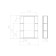 Mirror cabinet for the bathroom Domino Oasis-2 55 Ideal, left/right