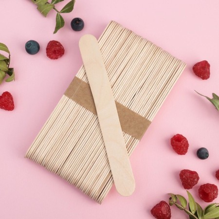 A set of wooden ice cream sticks, 15 × 1.9 cm, 50 pcs-1