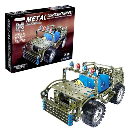 Metal designer "Military jeep", 283 parts