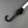 Umbrella - semi -automatic cane "Kant", 8 spokes, r = 43 cm, black/transparent color