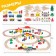 Set of Railway "Gorodok" 100 parts