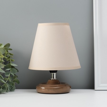 Table lamp "Mini" 1x40W E14 beige 15x15x20cm Model: 3133993