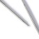Circular knitting needles, brass 80 cm/ 2 mm