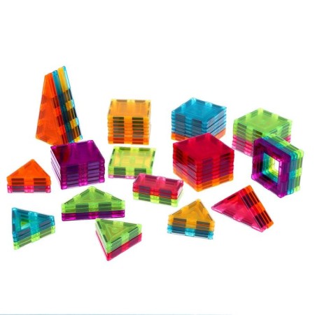 Magnetic designer "Geometric figures", 82 details-1