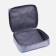 Lightning cosmetic bag, gray color