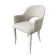 Viola chair, supports white array, vanilla color