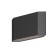 Architectural lamp Maytoni Pull O412WL-L8GF3K, LED, 205x60x110 mm, 8 W, 400 lm, 3000k, graphite