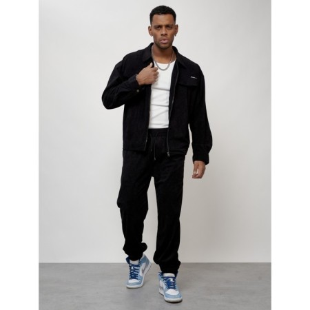 Sports suit men's, size 54, black color-13