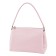 Female bag, artificial leather, pink 25x9x18 cm