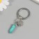 A keychain from the evil eye Metal "Sun with a talisman" 4.5 cm