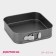 Baking uniform, detachable share “Elin. Square ", 24 × 6.5 cm, anti -stick coating, black color