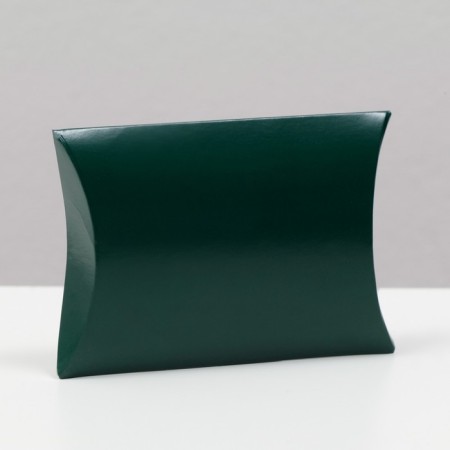 Foldable emerald box, 11 x 8 x 2 cm