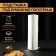 Contriber for paper towels of the Dolyan, 13.5 × 13.5 × 27 cm, color chromium