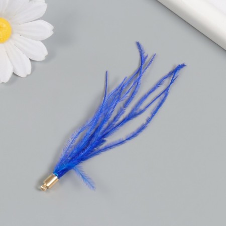 Decor for creativity Pen "Brush Ostrus" set 2 pcs blue 9x0.5 cm-2