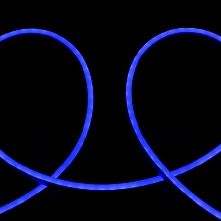 Flexible Neon Luazon Lighting 6 × 12 mm, IP65, 5 m, SMD2835, 120 LED/m, 12 V, glow of blue-2