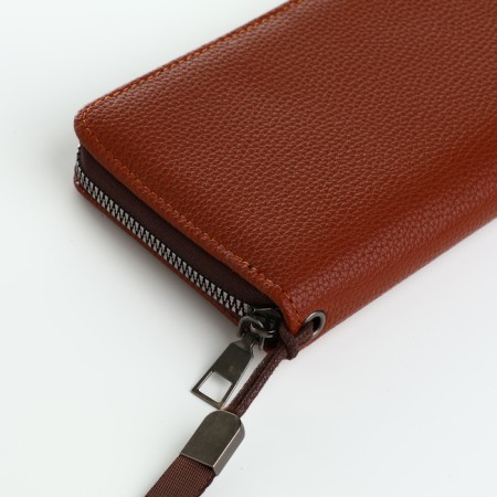 Pearl husband 20*2.5*10 cm, 4 depth, d/cards, d/coins, on lightning, brown-3