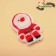 New Year. A toy for cats with cat mint "Santa Claus", 11 cm