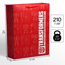 Gift package, 31x40x11 cm, packaging, transformers