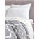 Lord Grey Plaid, size 130x150 cm, monogram, gray