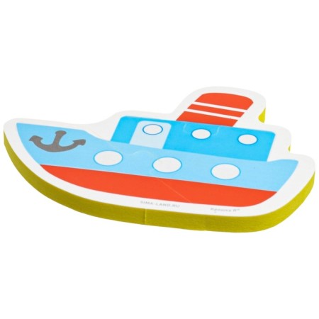Soft puzzle for babies "Transport", 5 puzzles, crumb I-14