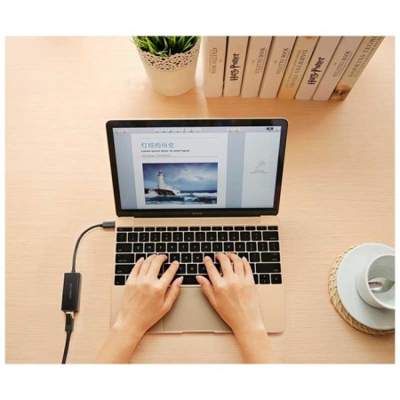 UGREEN USB network adapter C 2.0 10/100 MBPS, 110 mm (30287)-3
