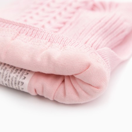 Hat for girls, color light pink size 42-44-1