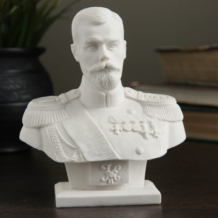 Bust Nicholas II 12.5cm