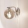 Sconces Citilux "Tommy" CL102310, 15x20 cm, 1x40W, E14, color gray color