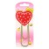 The bookmark is large, 11 cm "heart", mix